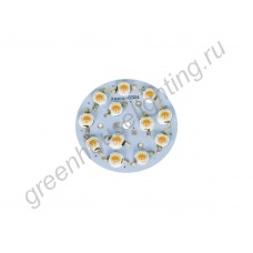 LED фитосборка круглая на 3-ваттных светодиодах общей мощностью 36Вт